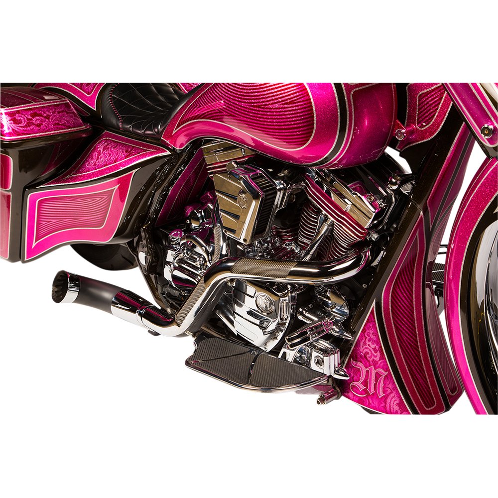 TRASK 2-into-1 Nasty Bastard Exhaust System - Chrome - '97-'16 FL TM-5700CH