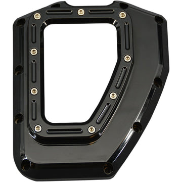 TRASK Assault Series Cam Cover - Gloss Black Powdercoat - Twin Cam TM-017BK