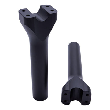 TRASK Assault Handlebar Risers - 8" x 1-1/4" - Black TM-8601-8RC