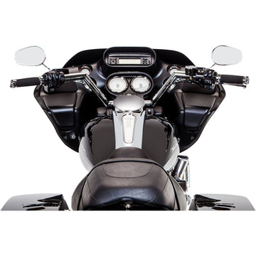 TRASK 1-1/4" V-Line Handlebar - 2+ - Chrome TM-2020CH