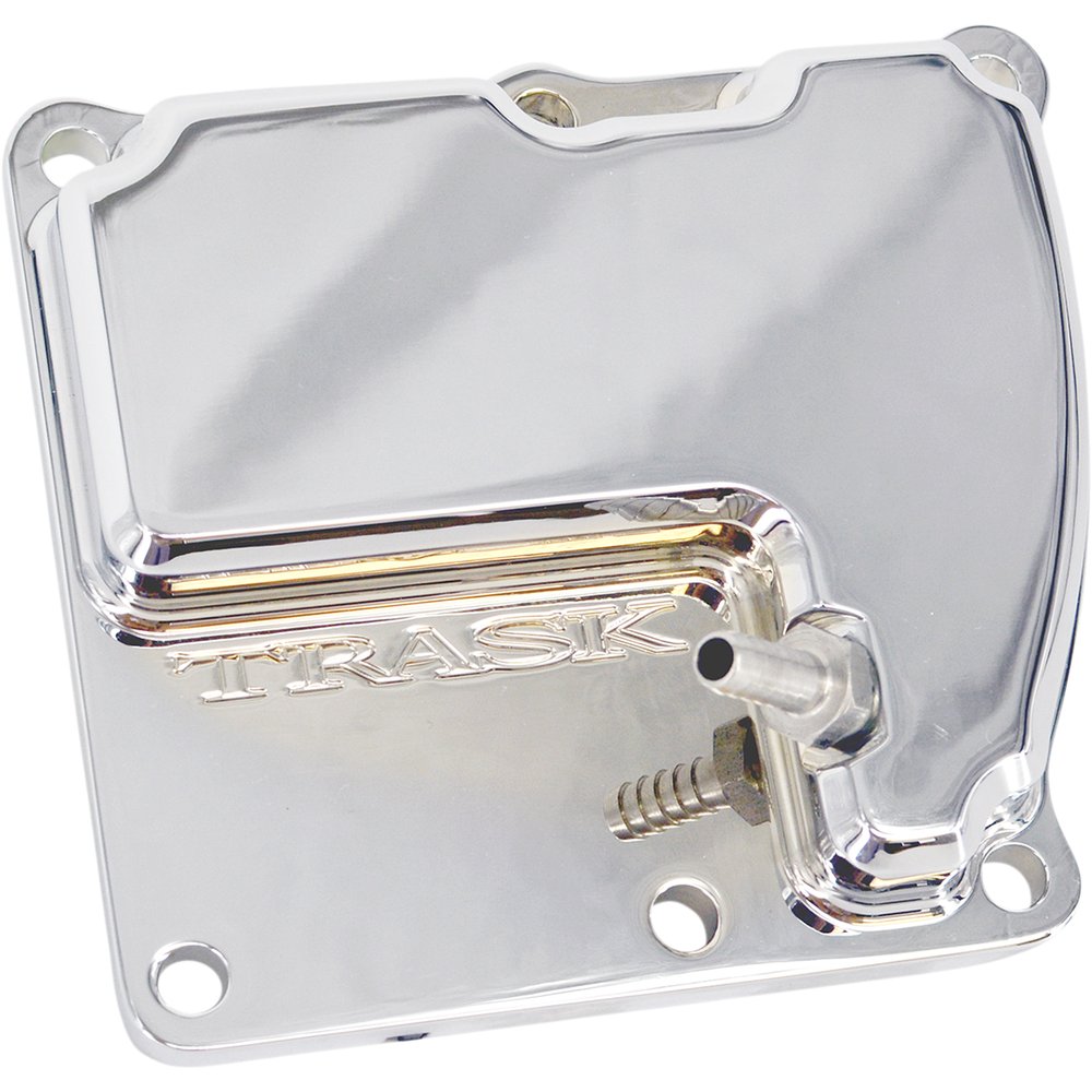 TRASK CheckM8* Vented Transmission Top Cover - Chrome TM-2041CH
