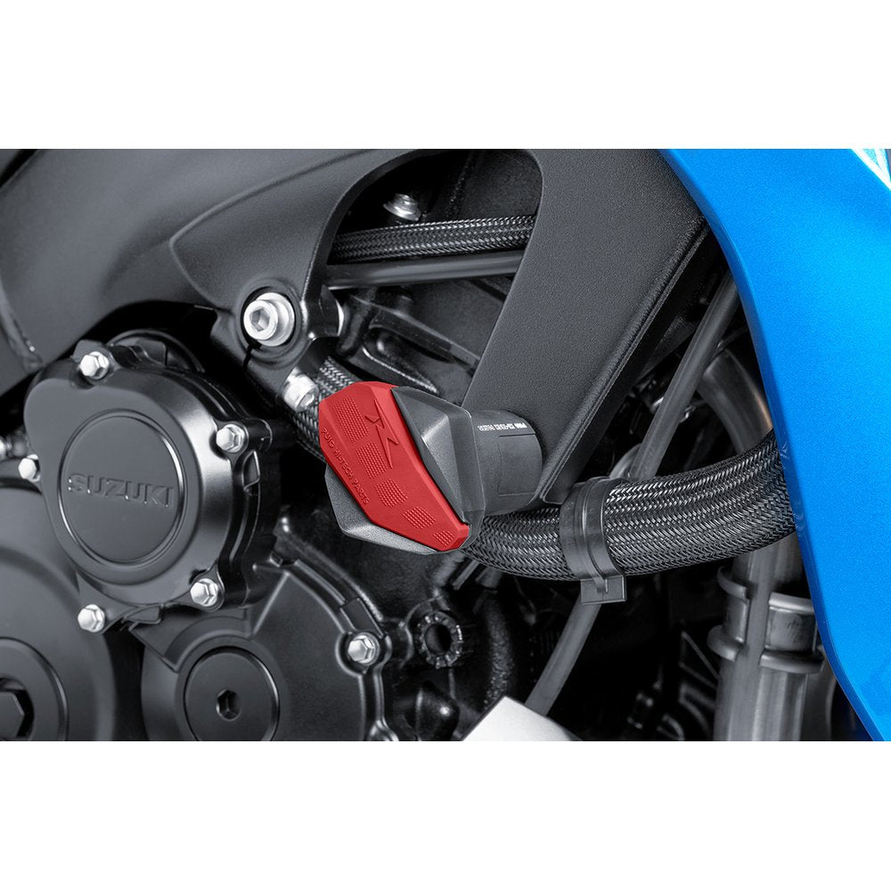 PUIG HI-TECH PARTS R12 Slider Caps - Red 6378R