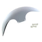 PAUL YAFFE BAGGER NATION Cafe Front Fender - 19" - Chrome Spacers PYO:CAFE-19-13E-C-C