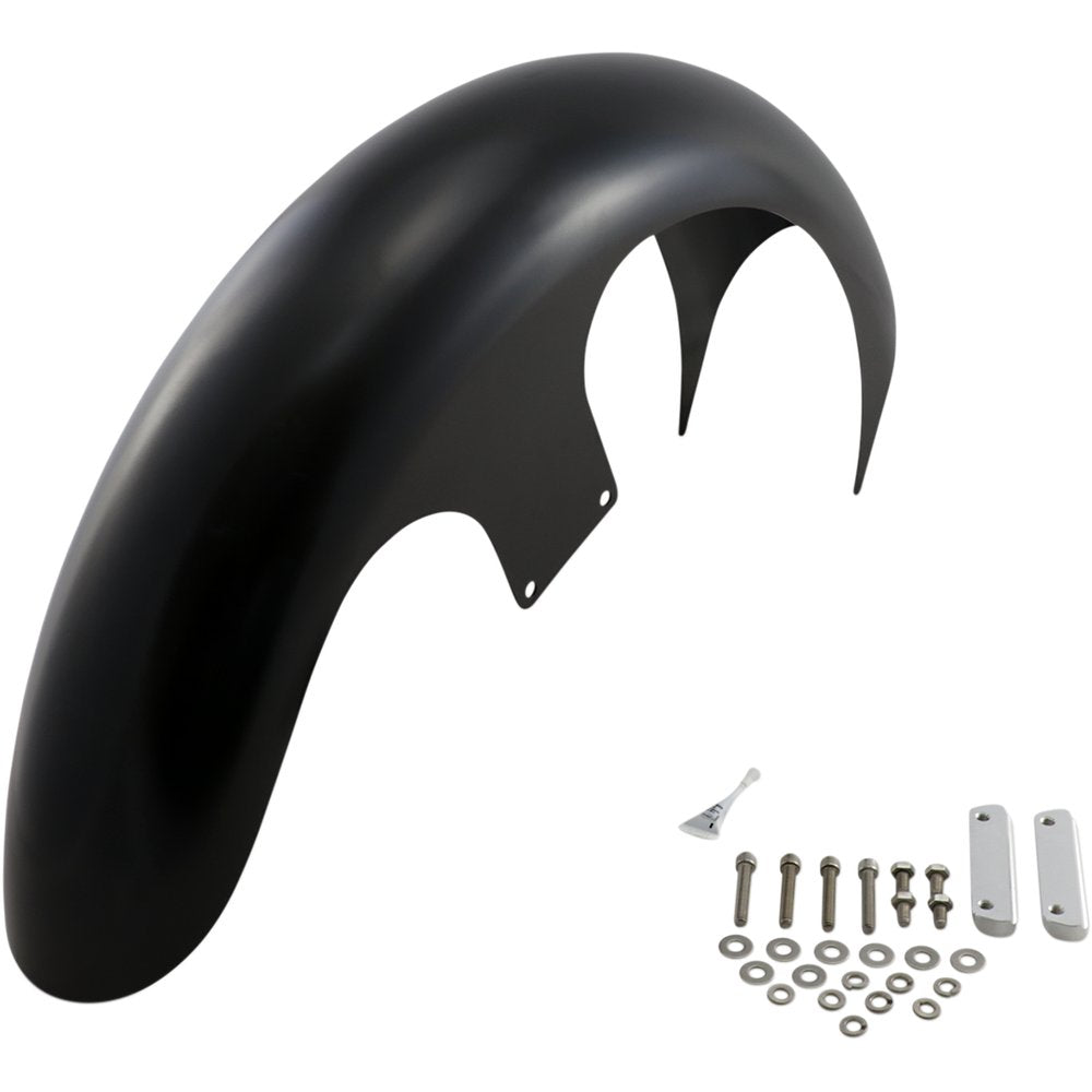 PAUL YAFFE BAGGER NATION DEI Front Fender - 26" Wheel - With Satin Adapters - Touring Models PYO:DEI26-14L-S