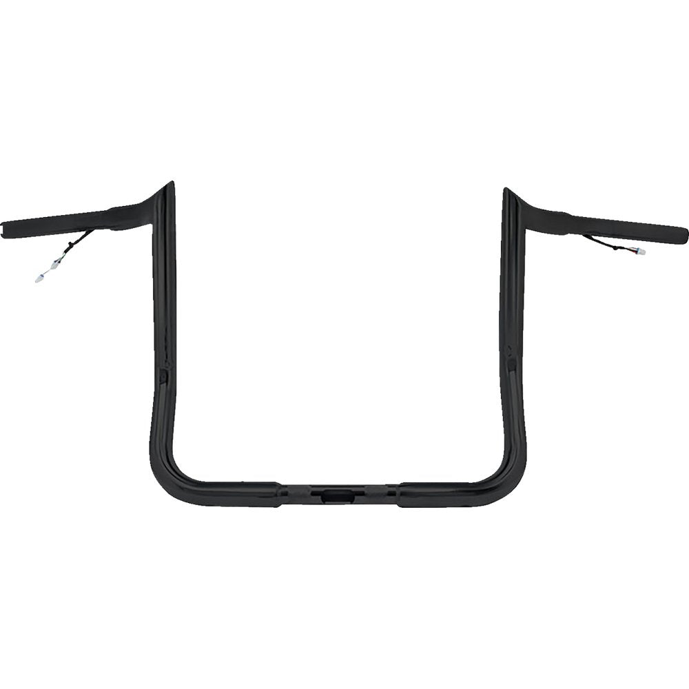 PAUL YAFFE BAGGER NATION Pre-Wired Handlebar - Monkey Bar - 10" - Black PYO:MBBPW-10 B