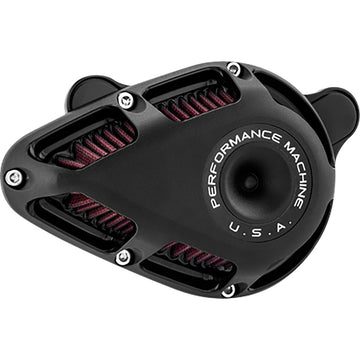PERFORMANCE MACHINE (PM) Jet Air Cleaner Kit - Black Ops* 0206-2167-SMB