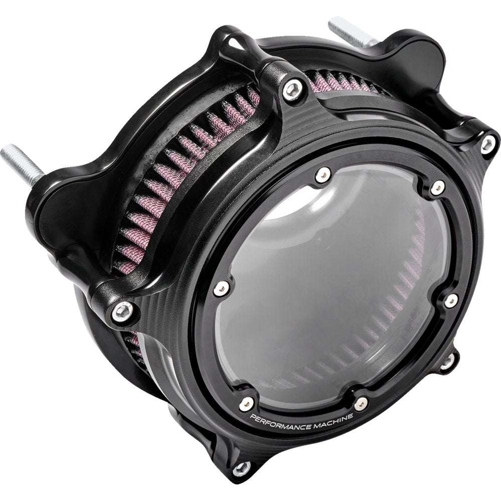PERFORMANCE MACHINE (PM) Vision Air Cleaner Kit - Black Ops* 0206-2166-SMB