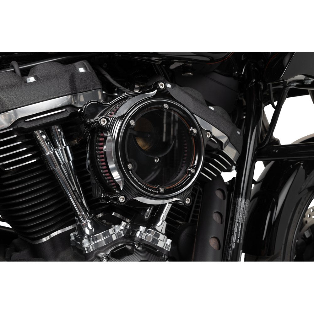 PERFORMANCE MACHINE (PM) Vision Air Cleaner Kit - Contrast Cut* 0206-2166-BM