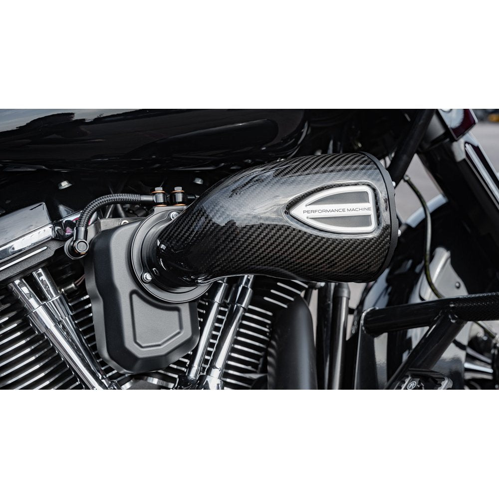 PERFORMANCE MACHINE (PM) C4 Series Air Cleaner Kit - Black Ops* - Twin Cam Throttle by Wire 0206-2161-SMB