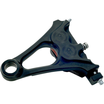 PERFORMANCE MACHINE (PM) 4-Piston Caliper - Rear - Black Ops* - 08-14 Softail 1256-0077-SMB