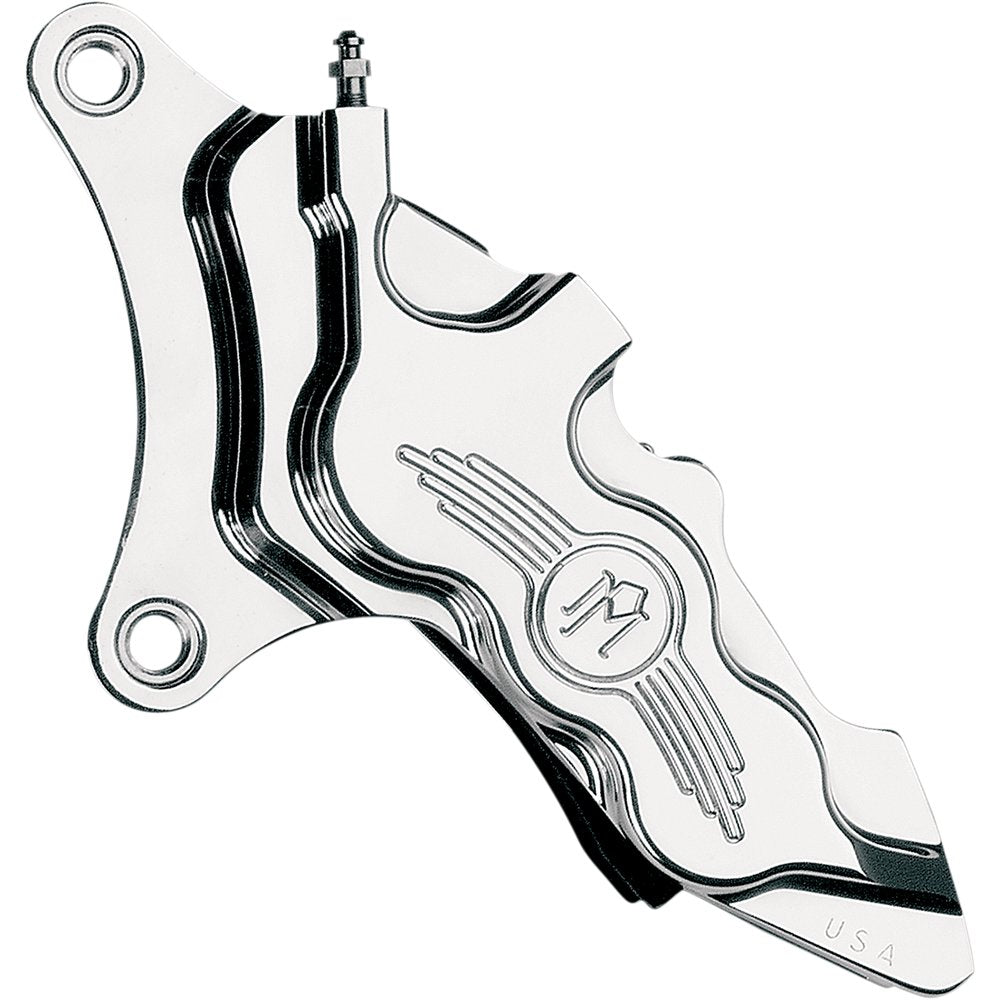 PERFORMANCE MACHINE (PM) 6 Piston Caliper - 11.5" - Left - Chrome 0051-2915-CH