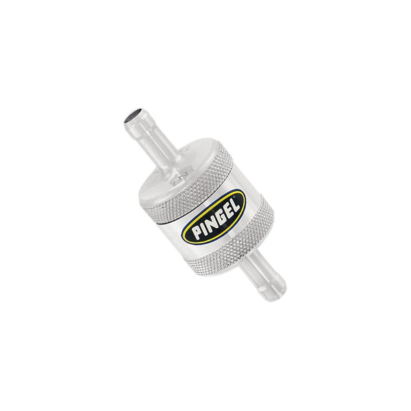 PINGEL Fuel Filter - Short - Satin - 5/16