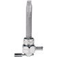 PINGEL Hex Fuel Valve - Oval Chrome - 22 mm 6311-CHO