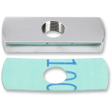 PINGEL Fuel Valve Adapter Plate - 3/8" NPT - Blank A1902C-B