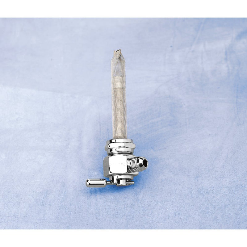 PINGEL Power-Flo* -6AN Fuel Valve - Chrome-Plated - 22 mm 6331-CH