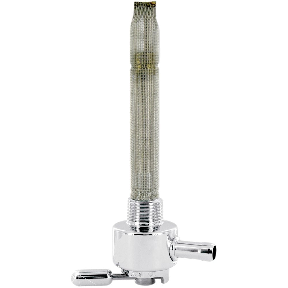 PINGEL Round Fuel Valve - Chrome - 3/8" NPT 4211-CR