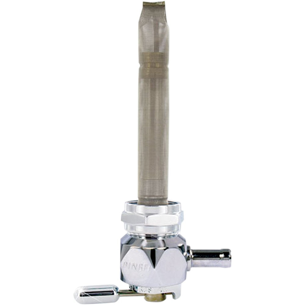 PINGEL Hex Fuel Valve - Diamond Chrome - 22 mm 4311-CD