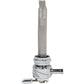 PINGEL Round Fuel Valve - Lightning Chrome - 22 mm 4311-CL