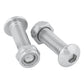 PERFORMANCE MACHINE (PM) Hardware Kit - Foot Peg - Chrome 0109-1021