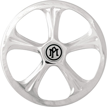 PERFORMANCE MACHINE (PM) Super Gas Universal Faceplate - Wrath - Chrome 0206-2010WRA-CH