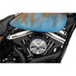 PERFORMANCE MACHINE (PM) Rocker Box Cover - Scalloped - Contrast Cut - Twin Cam 0177-2021-BM
