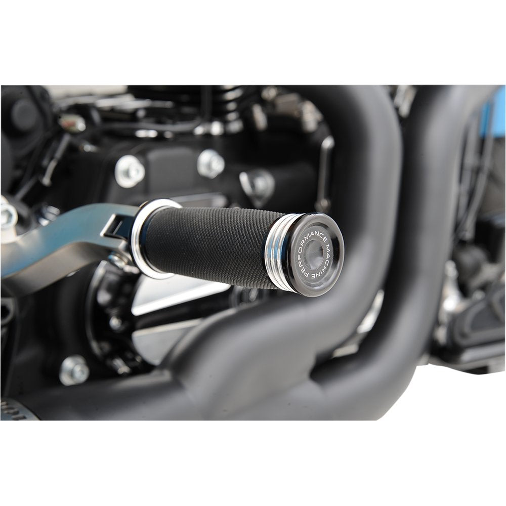 PERFORMANCE MACHINE (PM) Merc Footpegs - Contrast Cut 0035-1119-BM