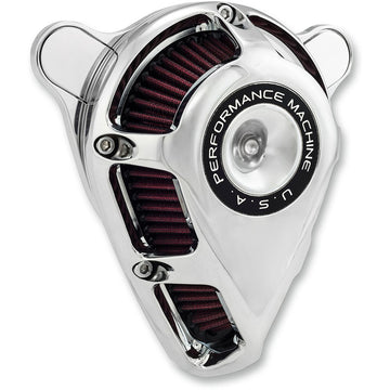 PERFORMANCE MACHINE (PM) Jet Air Cleaner Kit - Chrome 0206-2113-CH