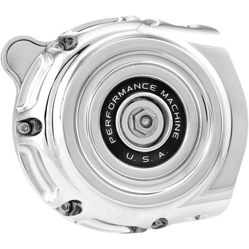PERFORMANCE MACHINE (PM) Vintage Air Cleaner - Chrome 0206-2131-CH