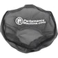 PERFORMANCE MACHINE (PM) Pullover Rain Sock - Black - Super Gas Air Cleaners 0206-0042
