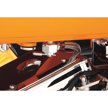 PINGEL Hex Fuel Valve - Chrome - 3/8" NPT 6211-CH