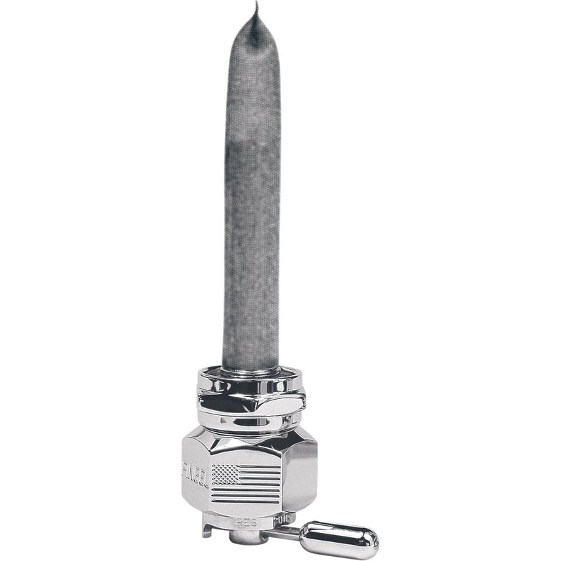 PINGEL Hex Fuel Valve - Flag Chrome - 22 mm 6311CHL