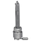 PINGEL Round Fuel Valve - Flag Chrome - 22 mm 6311CRL