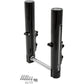 PERFORMANCE MACHINE (PM) Fork Leg Kit - Black - Lower - Dual Disc - Contrast Cut - '08-'13 0208-2056-BM