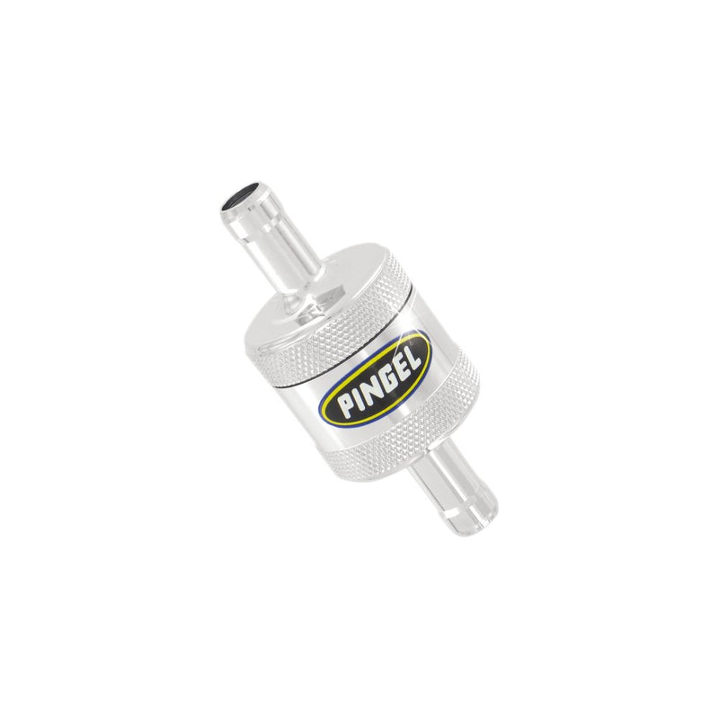 PINGEL Fuel Filter - Standard - Chrome - 3/8" SS5C