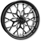 PERFORMANCE MACHINE (PM) Wheel - Galaxy - Rear - Single Disc/without ABS - Platinum Cut* - 18x5.5 - '09+ FL 1270-7814P-GAL-BMP