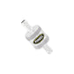 PINGEL Fuel Filter - Standard - Satin - 3/8" SS5P