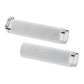 PINGEL Billet Grips - Knurled - Chrome 62196