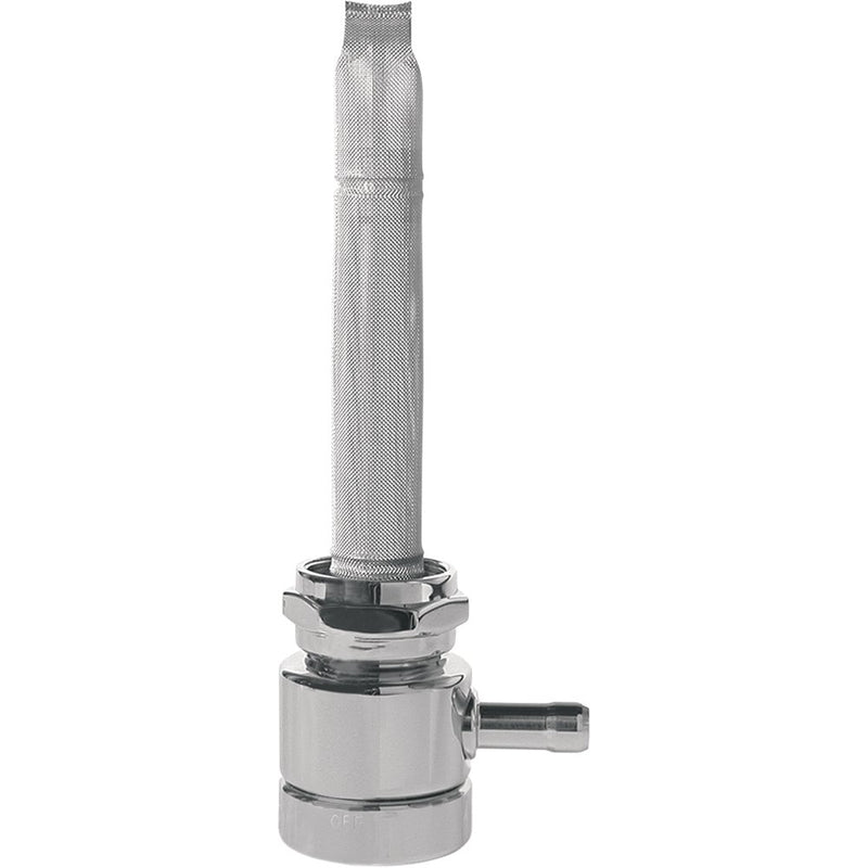 PINGEL High-Flow Fuel Valve with Custom Knob - 22 mm 6311-CR-K