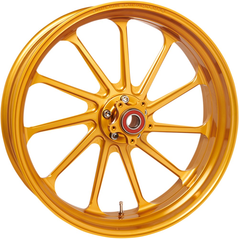 PERFORMANCE MACHINE (PM) Wheel - Assault - Front - Dual Disc/without ABS - Gold Ops* - 21x3.5 1202-7106R-ASLAJAP-G