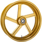 PERFORMANCE MACHINE (PM) Wheel - Pro-Am - Rear - Single Disc/with ABS - Gold Ops* - 18x5.5 1269-7814R-PRO-SMG