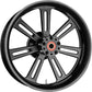 PERFORMANCE MACHINE (PM) Wheel - Sierra - Rear - Single Disc/with ABS - Black - 18x5.5 1269-7814R-SRR-SMB
