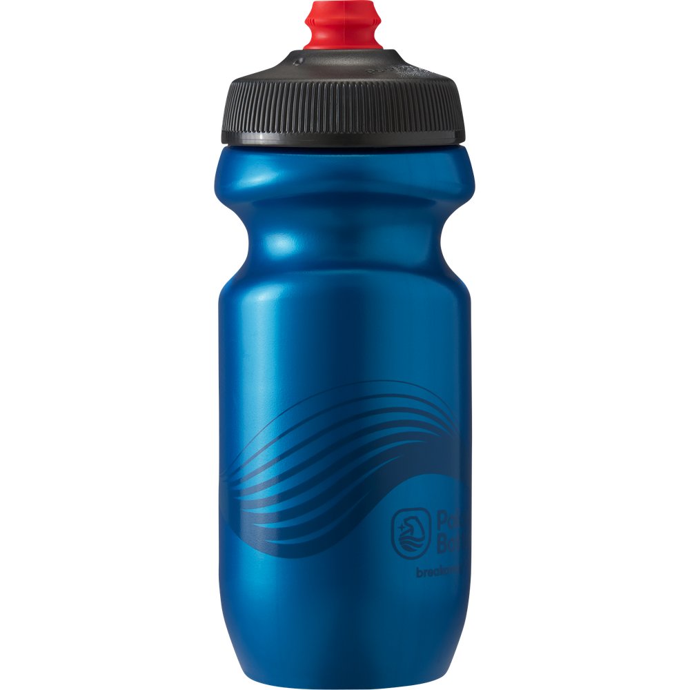 POLAR BOTTLE Breakaway? Bottle - Wave - Blue/Charcoal - 20 oz. SWB200Z11
