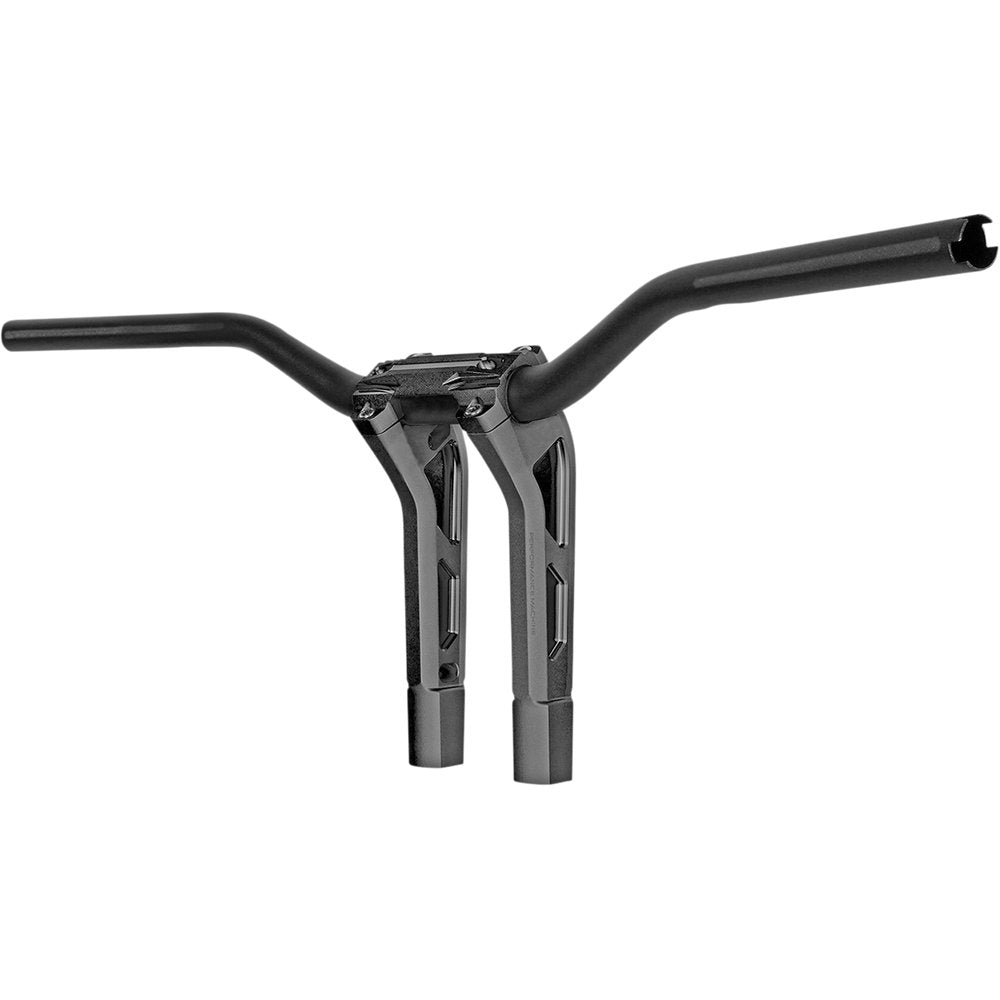PERFORMANCE MACHINE (PM) Handlebar Assembly - Internal Wiring - Black Ops 0208-2187M-SMB