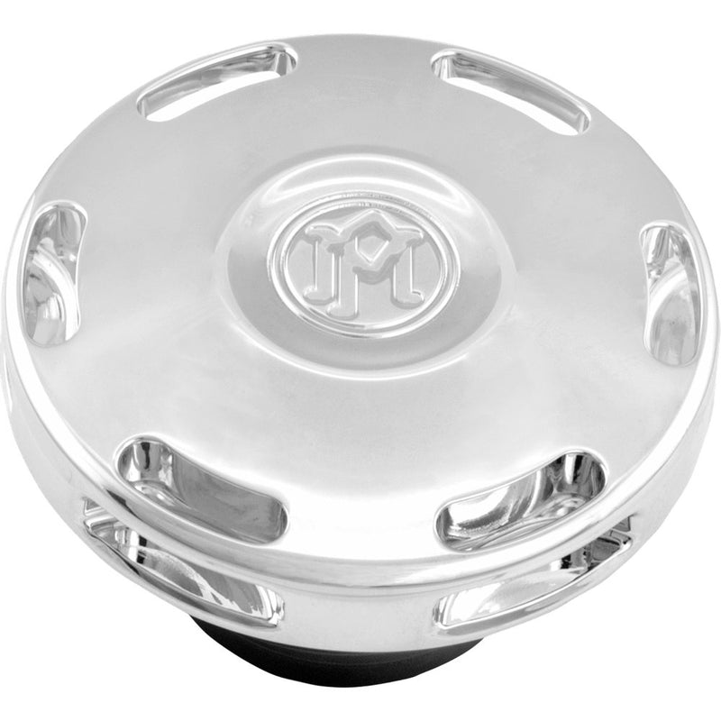 PERFORMANCE MACHINE (PM) Gas Cap - Apex - Chrome 0210-2071APX-CH