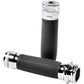 PERFORMANCE MACHINE (PM) Vision Series Contour LED Turn Signal Grips - Cable - Chrome 0063-2101M-CH