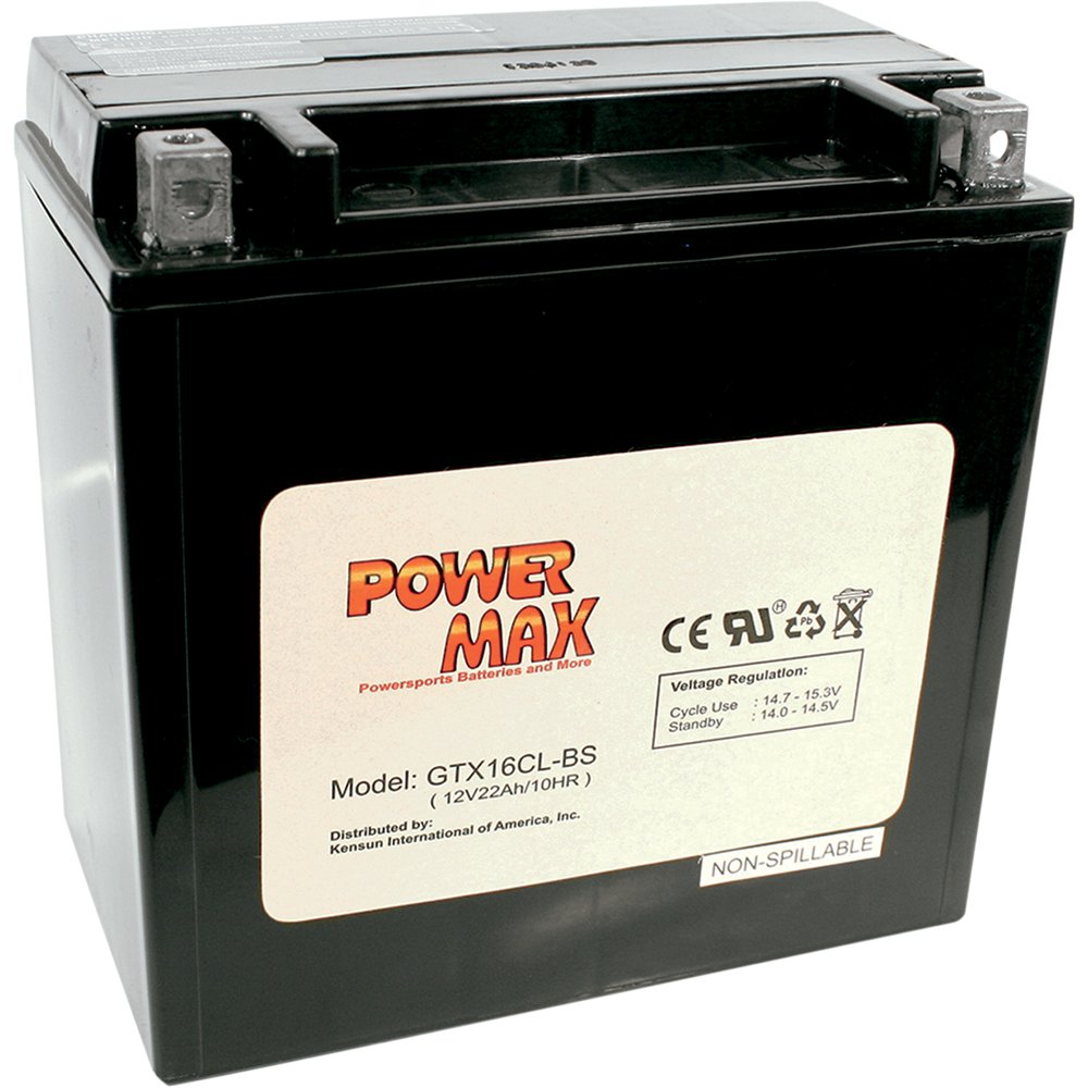 POWER MAX Battery - YTX16CL-BS GTX16CL-BS