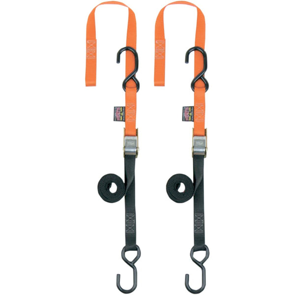 POWERTYE MFG. Soft-Tye Tie-Downs - 1" x 5-1/2' - Orange 23629