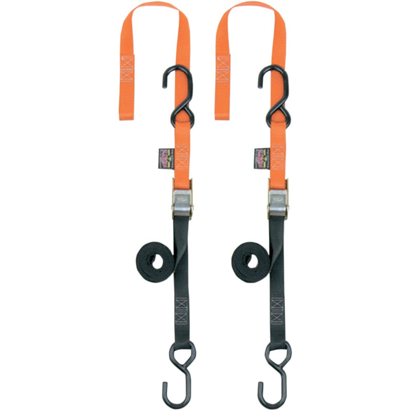 POWERTYE MFG. Soft-Tye Tie-Downs - 1" x 5-1/2' - Orange 23629