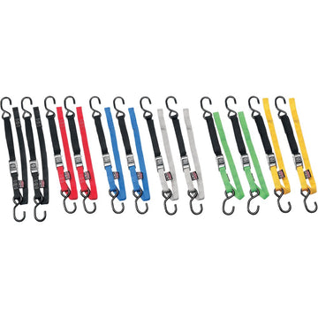 POWERTYE MFG. Soft-Tye Tie-Downs - 1" x 5-1/2' - Black 23622