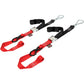 POWERTYE MFG. Cam Tie-Down - 1.5" - Black/Red 29621-SB